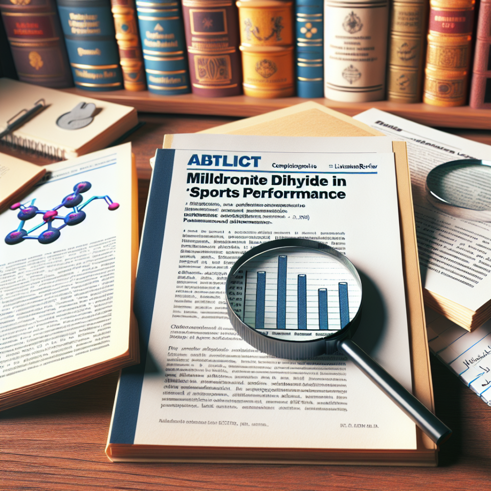Evaluating the efficacy of mildronate dihydrate in sports: a literature review
